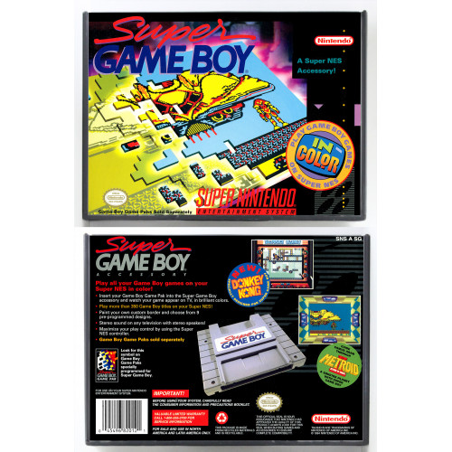 Super Game Boy (Display Box, Cartridge Will Not Fit)